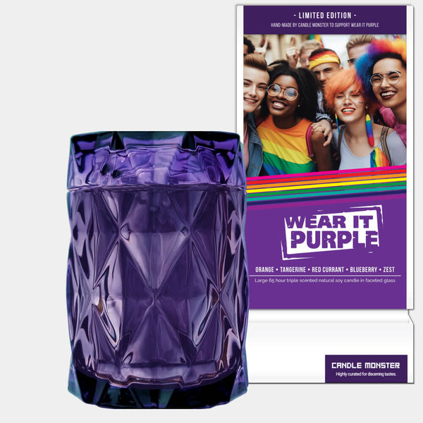 Wear It Purple Limited Edition Candle - Candle - Candle Monster