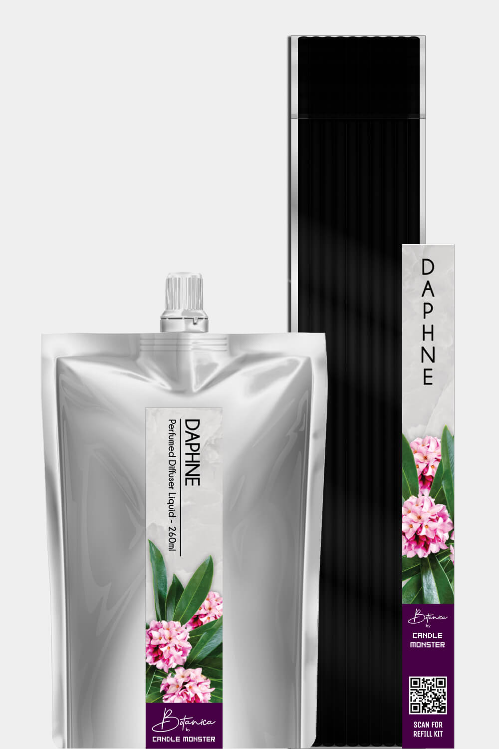 Daphne Diffuser Refill 260ml | Candle Monster Diffusers
