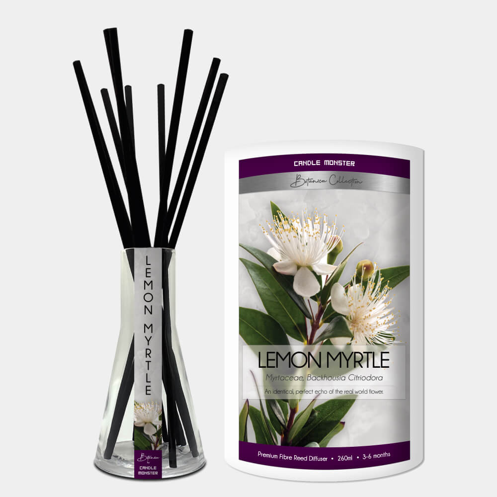 Lemon Myrtle Reed Diffuser – Candle Monster