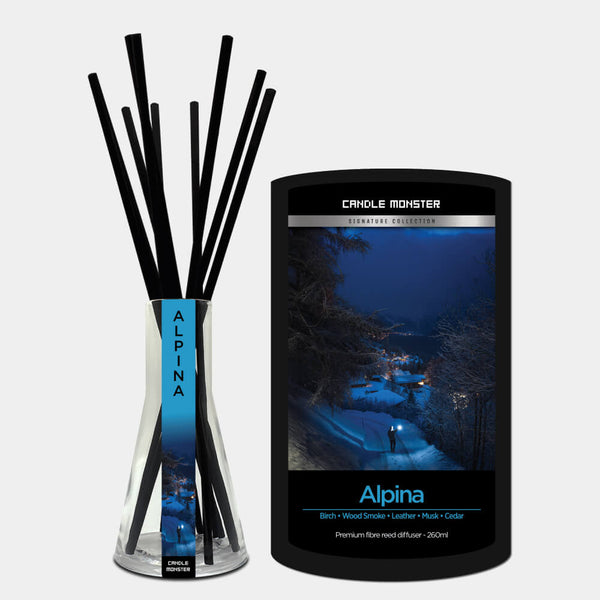 Alpina Reed Diffuser - Diffuser - Candle Monster