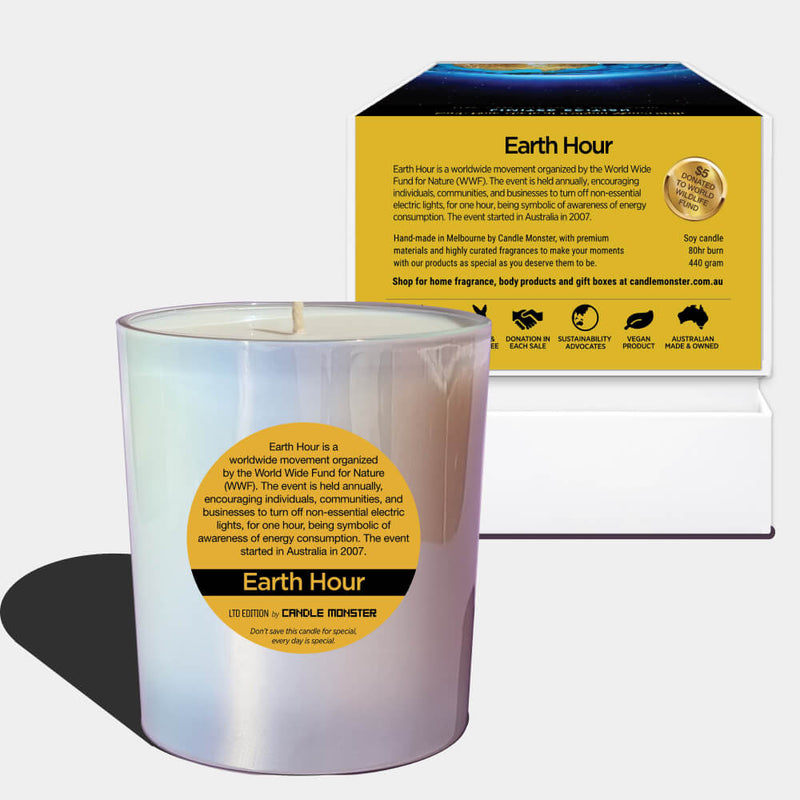 Earth Hour Limited Edition Candle - Candle - Candle Monster