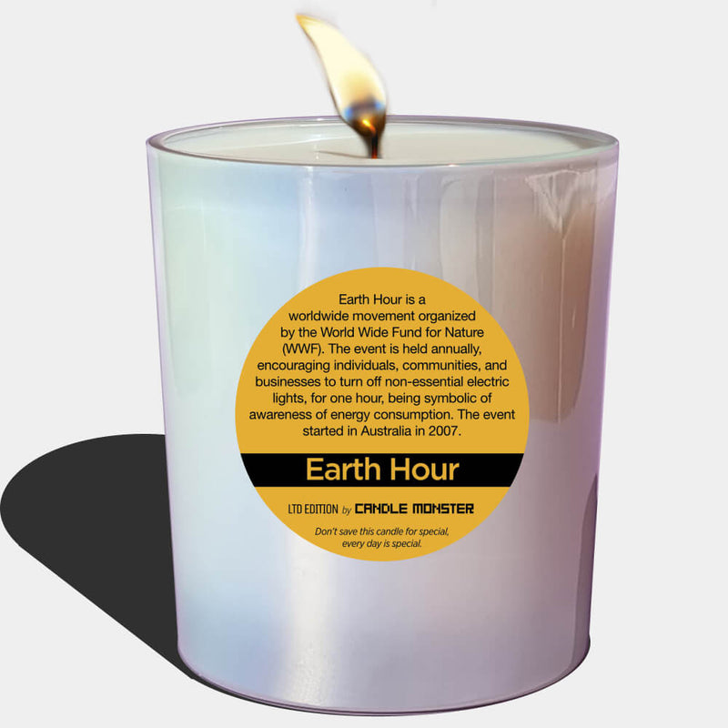 Earth Hour Limited Edition Candle - Candle - Candle Monster