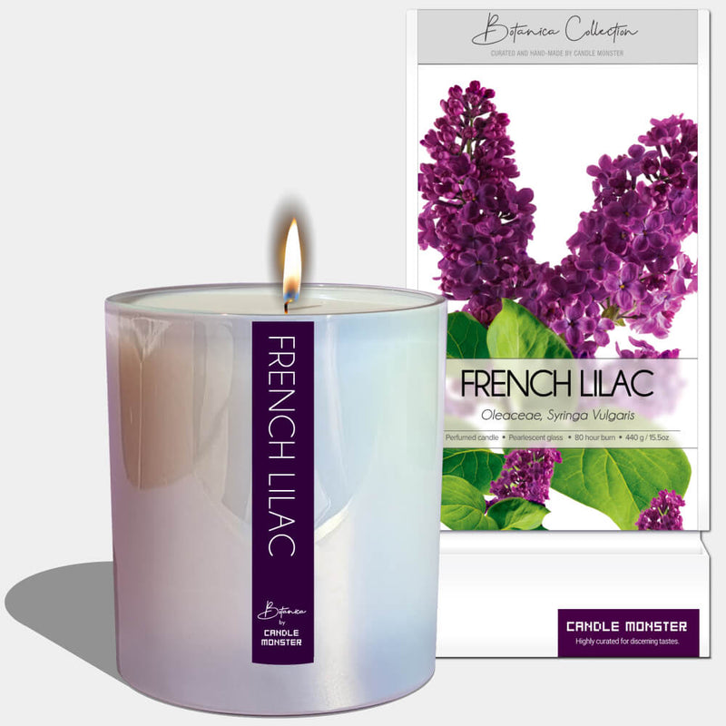French Lilac Scented Candle - Candle - Candle Monster