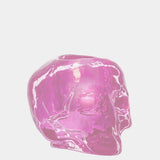 Kosta Boda Skull Crystal Pink Votive - Votive - Candle Monster