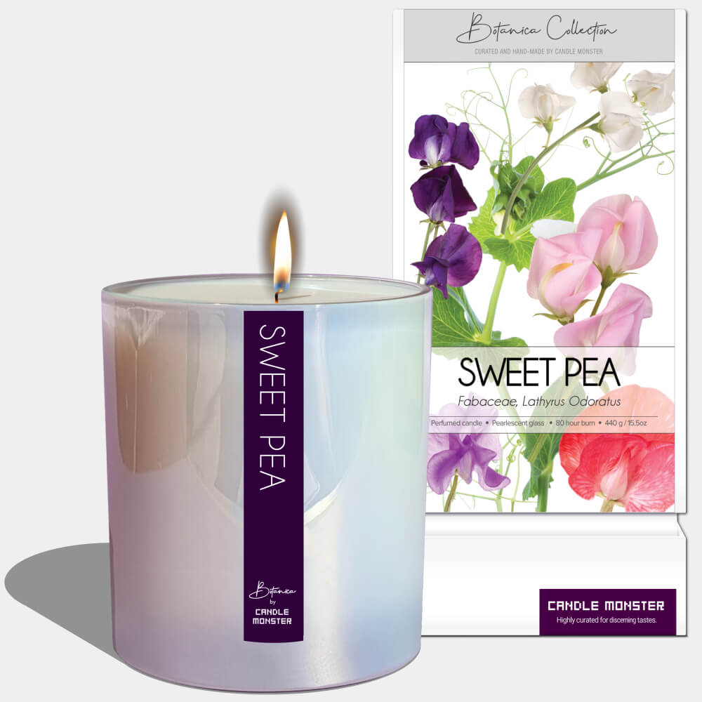 Sweet Pea - 445g Extra Large Luxury Soy Candle | Candle Monster