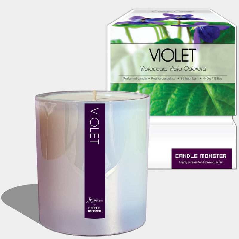 Violet Scented Candle - Candle - Candle Monster