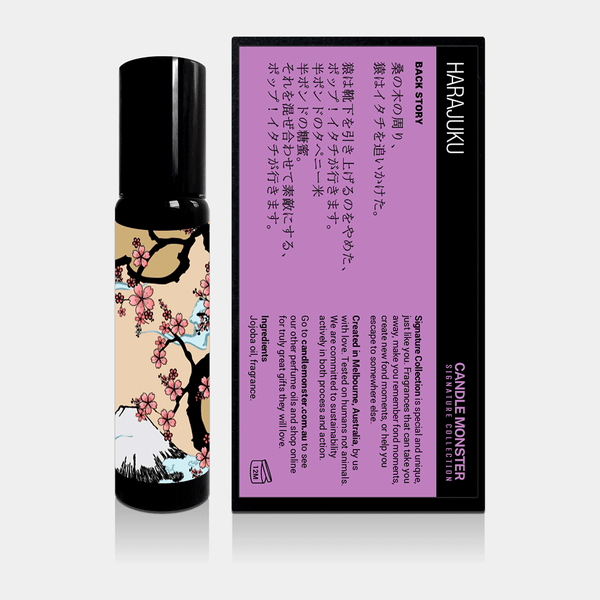 Harajuku Perfume Oil - Candle Monster