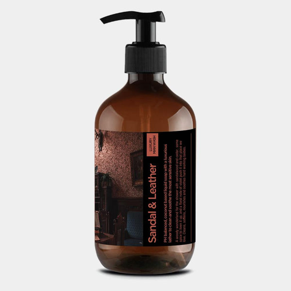 Sandal & Leather Body Wash - Candle Monster